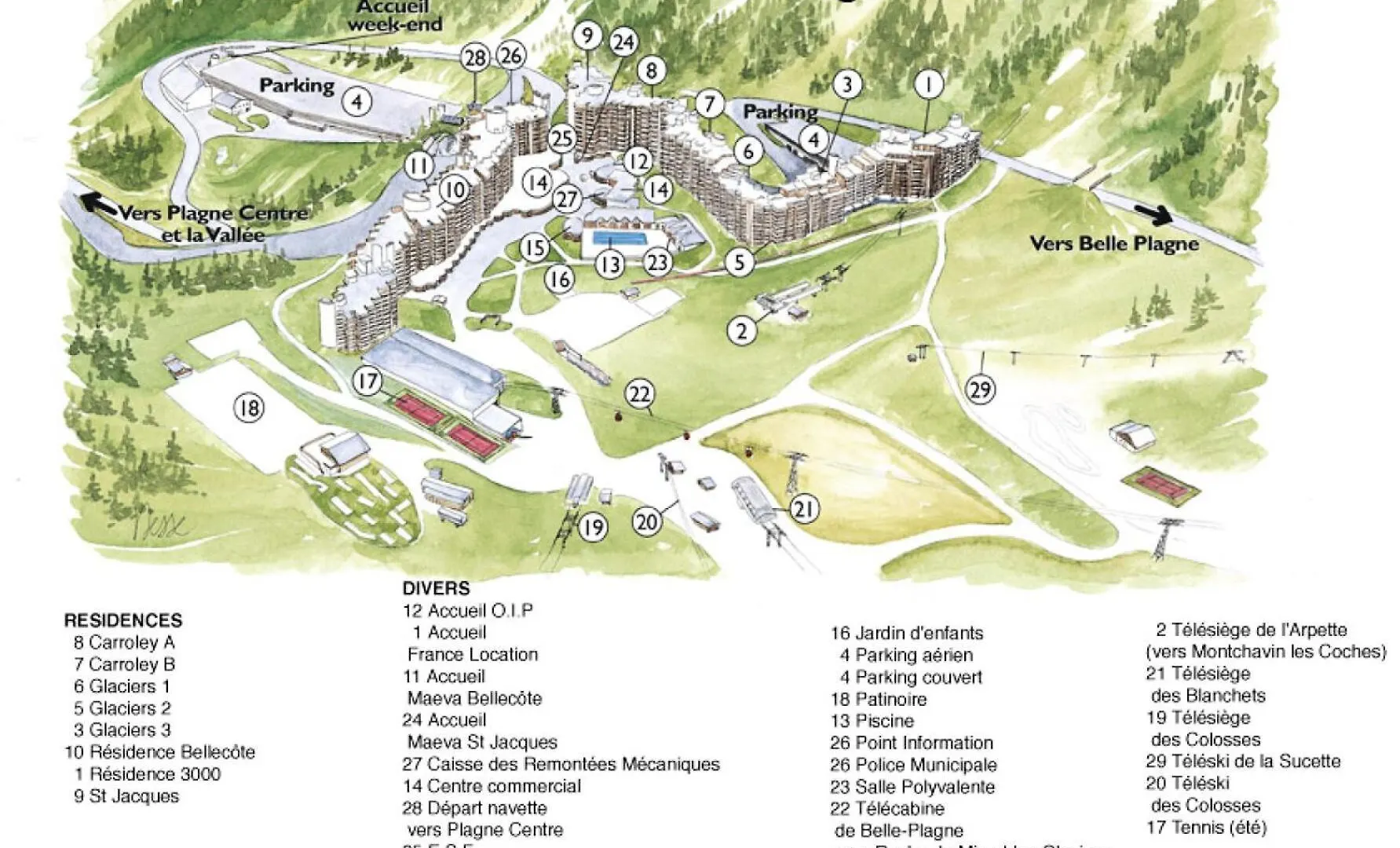 Apartment Residence Saint Jacques A - 2 Pieces Pour 5 Personnes 78 Macot-la-Plagne